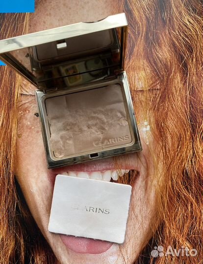 Пудра clarins ever matte 2 light оригинал