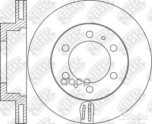 Диски торм.пер.toyota Hilux пикап (N ) 3.0 2005