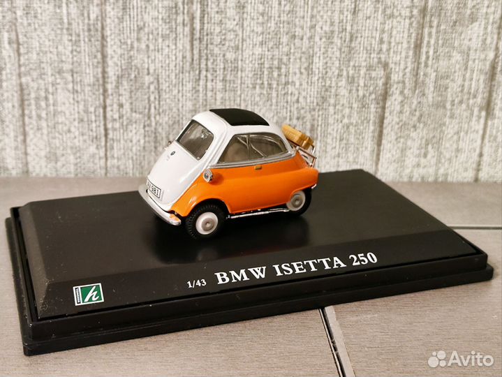 Bmw isetta 250 модель 1:43 hongwell box