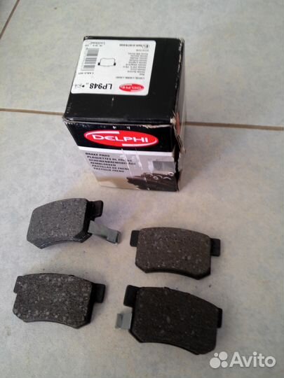 Колодки тормозные задние delphi LP 948