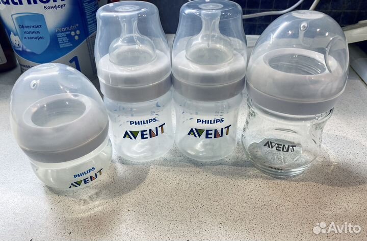 Бутылочки avent