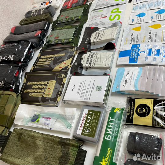 Тактическая аптечка готовая. Эшелон 2+1