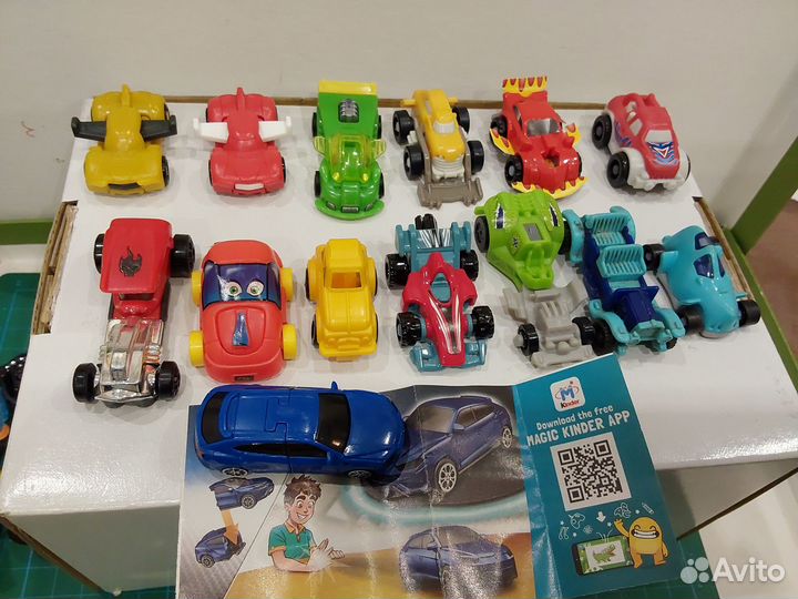Киндер машинки транспорт машины авто