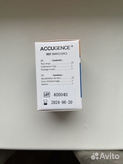 Тест полоски на мочевую кислоту