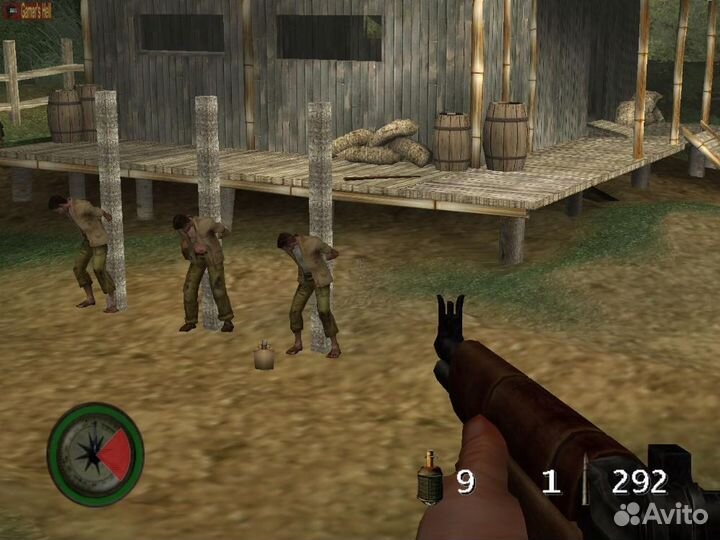 Medal of Honor Rising Sun, б/у, английский (PS2)