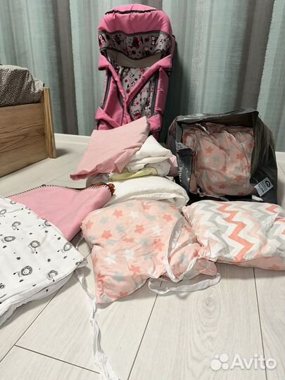 Бортики в детскую кроватку