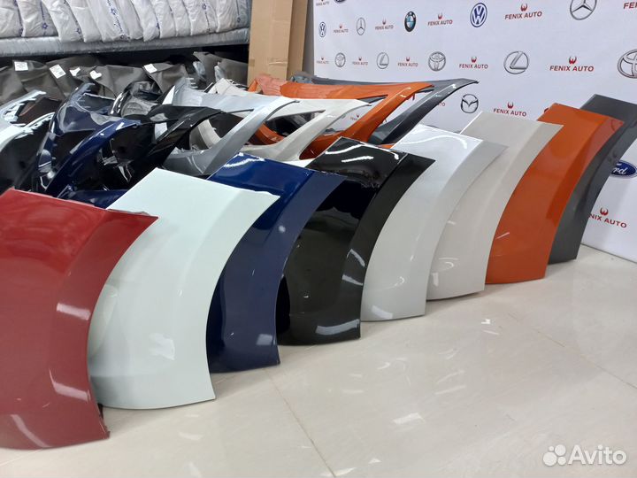 Бампер передний Hyundai Solaris Рестайлинг