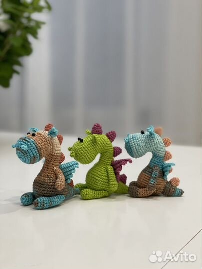 Вязаная игрушка ручной работы
