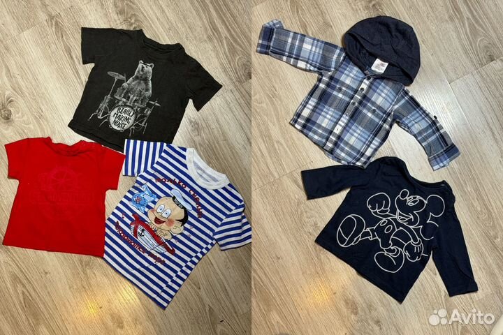 Вещи на мальчика от 3 мес до 1 года