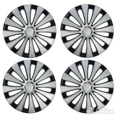 Колпаки колесные R16 GMK Super Silver комплект