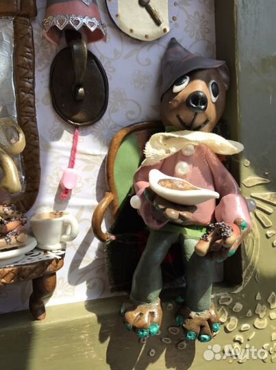 Настенное интерьерное панно ручной работы