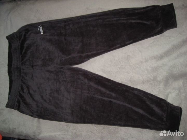 Шикарные спорт. брюки хлопок-велюр Puma Европа р