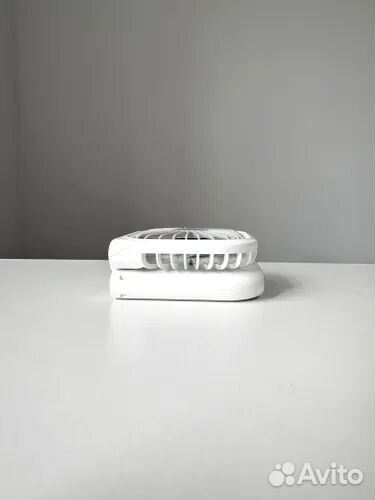 Вентиляторпортативный + powerbank F20 белый