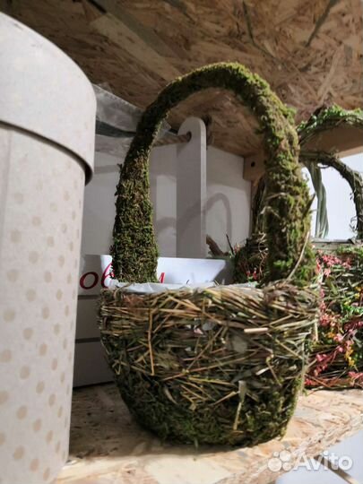 Корзина плетеная
