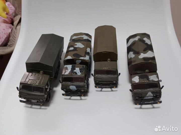 Модели камаз урал 1 43