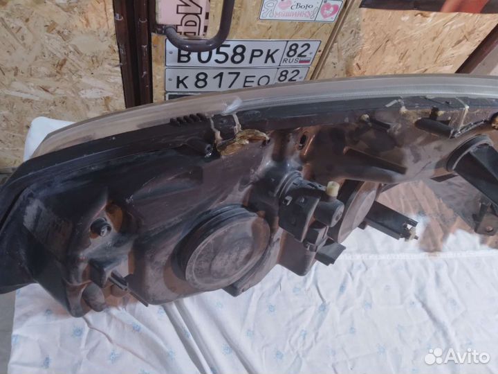 Фары renault scenic 2