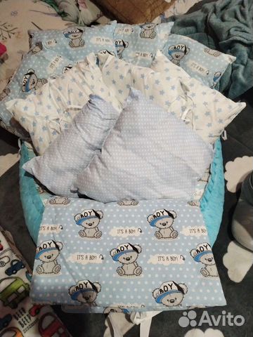 Бортики в кроватку и кокон