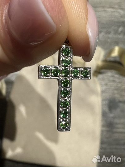 Крестик серебро