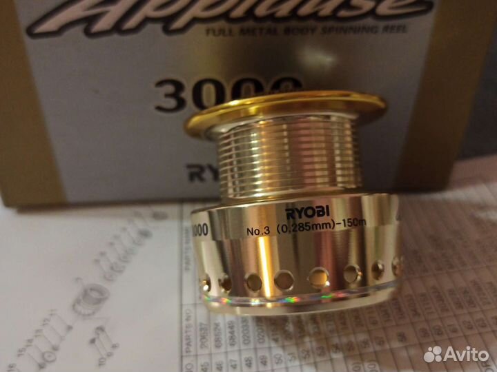 Катушка ryobi Applause 3000