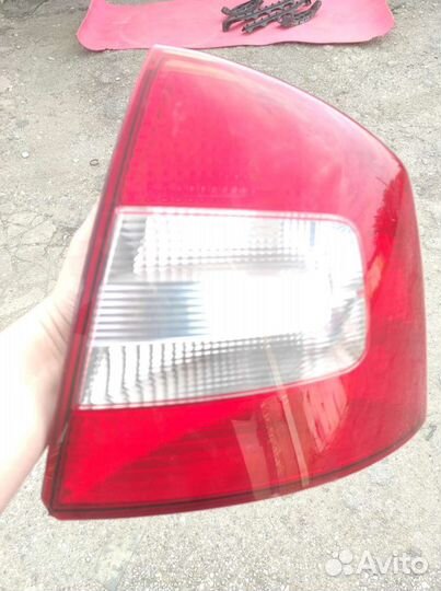 Фара задняя правая skoda octavia a5