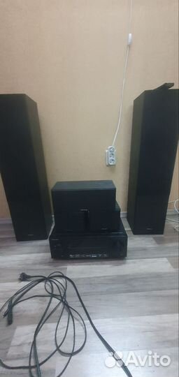 Ресивер и колонки pioneer vsx 424-k