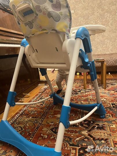 Стул для кормления Happy baby раскладной б/у