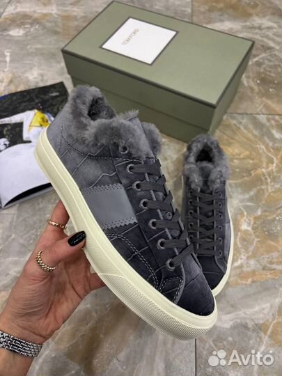 Кеды Tom Ford на меху