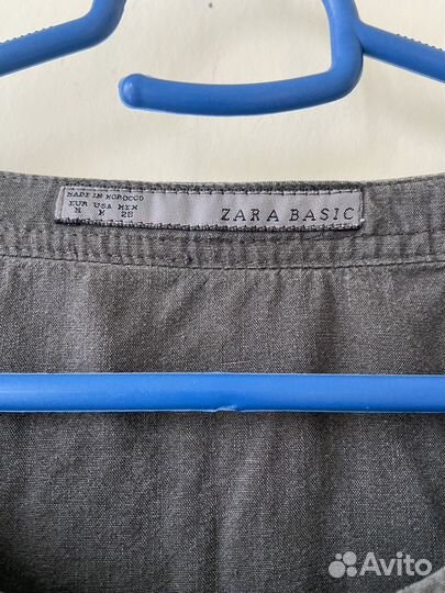 Платье хаки Zara 46