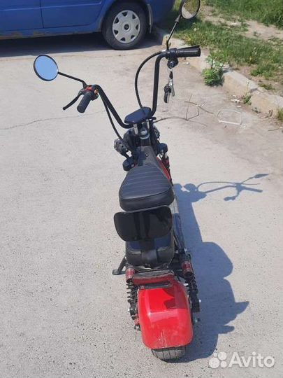 Электроскутер City Coco White Siberia Mini