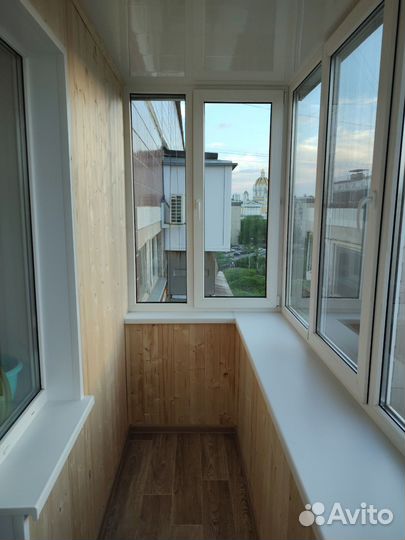 Остекление, утепление и отделка лоджий и балконов