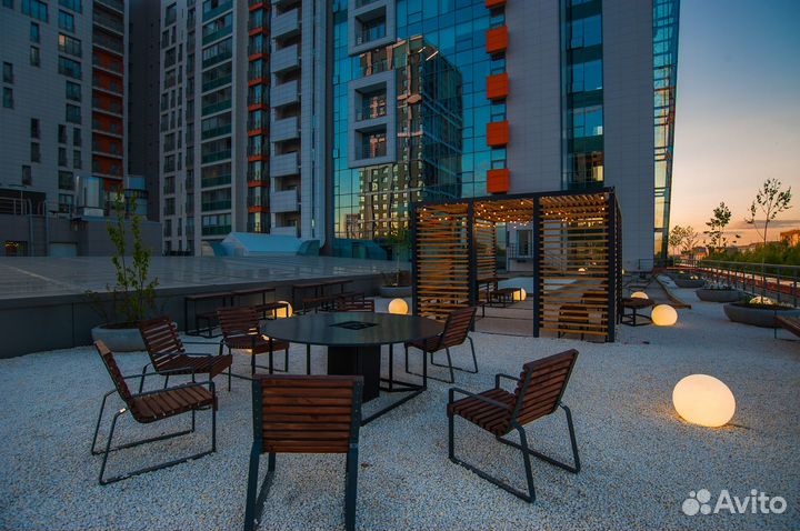 Аренда террасы в бц Парус, 200 м²