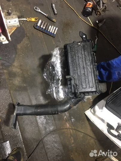 Корпус воздушного фильтра поло 5