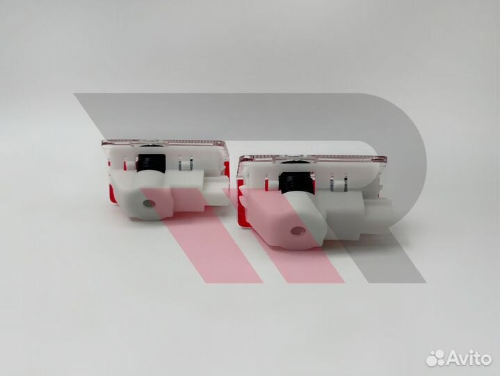 Проекция Mercedes-Benz на двери AMG