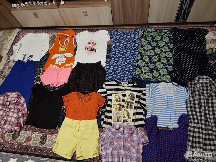 Вещи пакетом на девочку 11 -12 лет