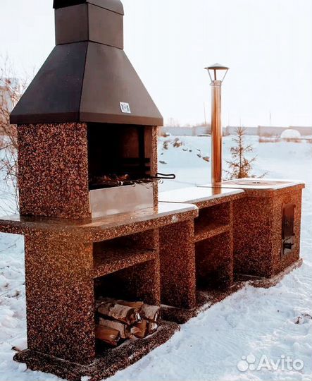 Модульные печи барбекю, мангал, тандыр