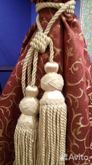 Шторы из парчи