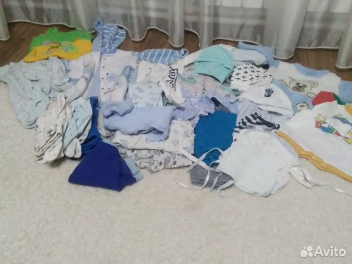 Вещи пакетом на мальчика от 0 до 1года