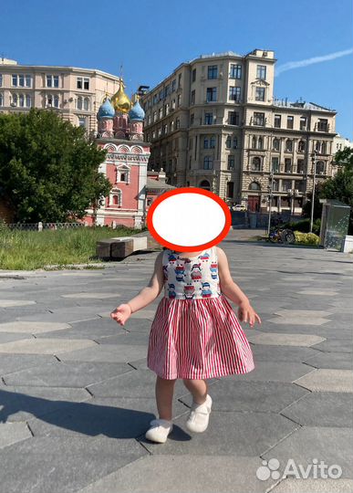 Платье детское летнее 90