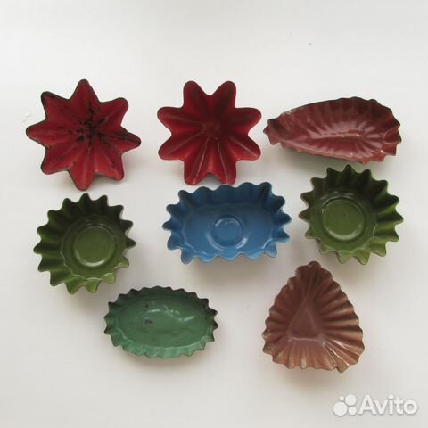 Формочки для песочницы.СССР. Жесть