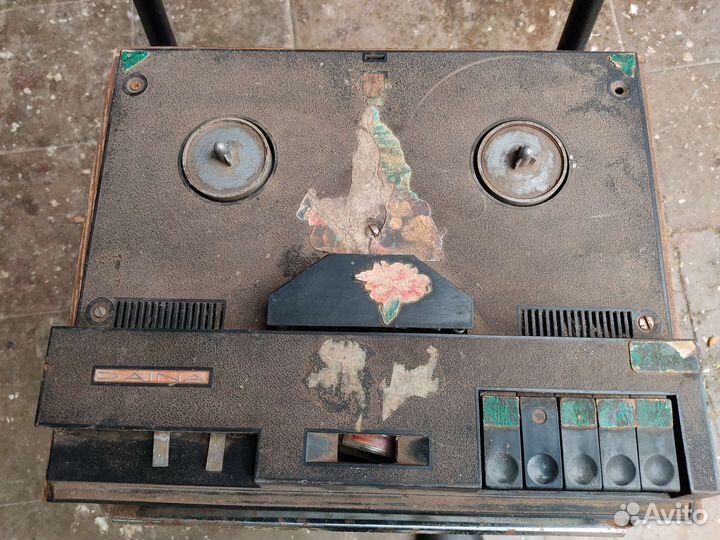 Катушечный магнитофон daina elfa