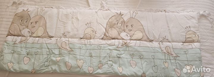 Бортики в кроватку