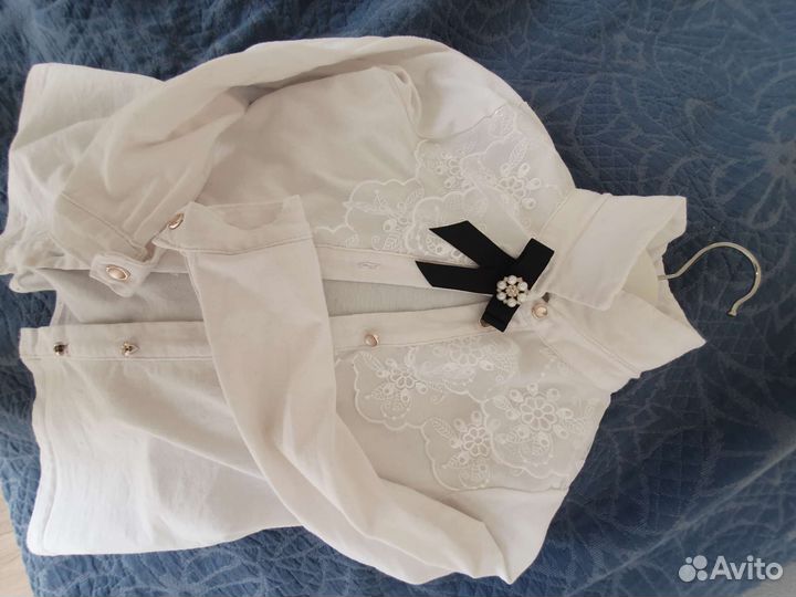 Школьная блузка 140