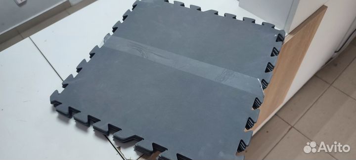 Напольное покрытие, 50 см х 50 см х 0,4 см серый