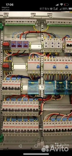 Услуги электрика монтаж