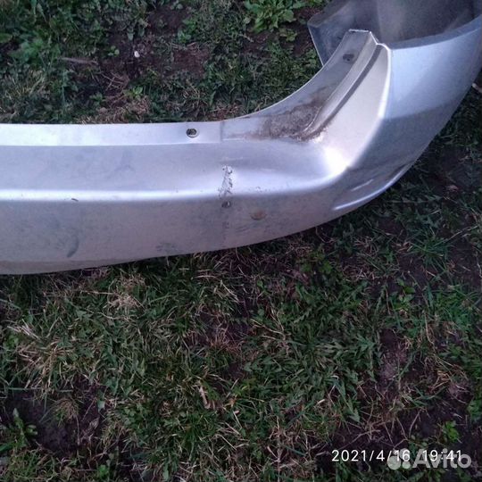 Задний бампер на Приору