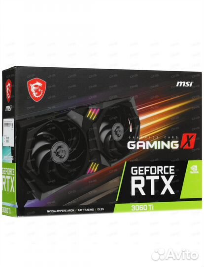 Видеокарта MSI GeForce RTX 3060Ti Gaming X 8GB
