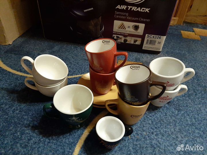 Кружки тарелки разные