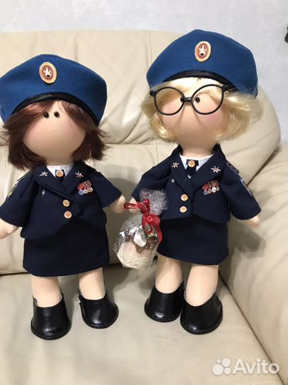 Интерьерная кукла ручной работы