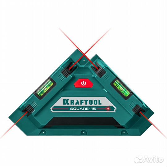 Лазерный угольник для кафеля kraftool Square-15