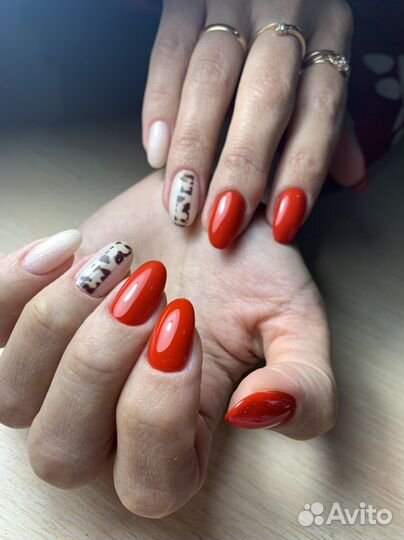 Маникюр, педикюр гель-лак